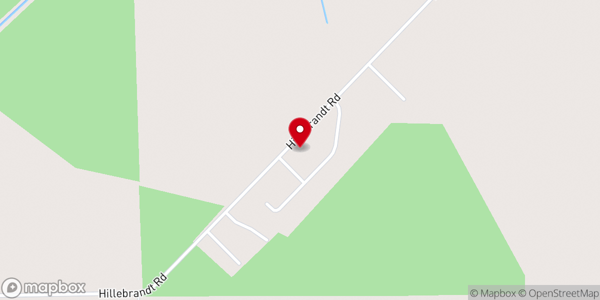 Map showing location of New Pilgrim Baptist Church