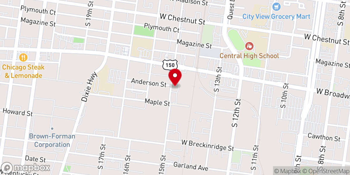 Map showing location of Facts of Faith Fellowship Ministries