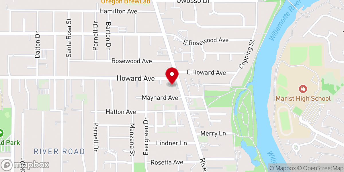 Map showing location of DaySpring Fellowship