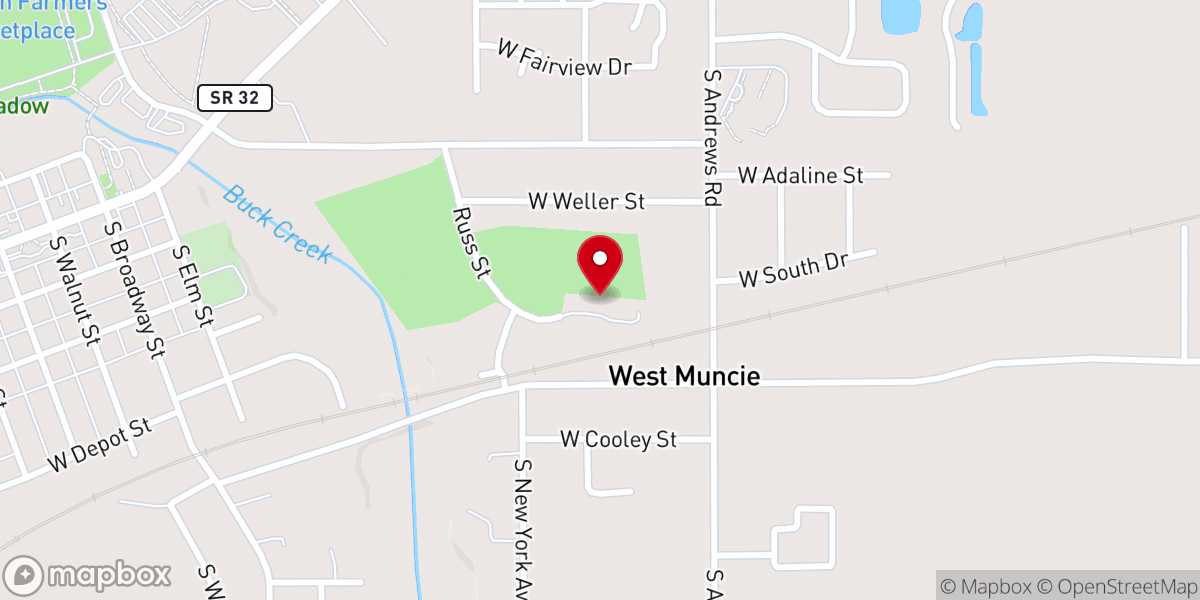 Map showing location of Reach Yorktown Ministry Inc