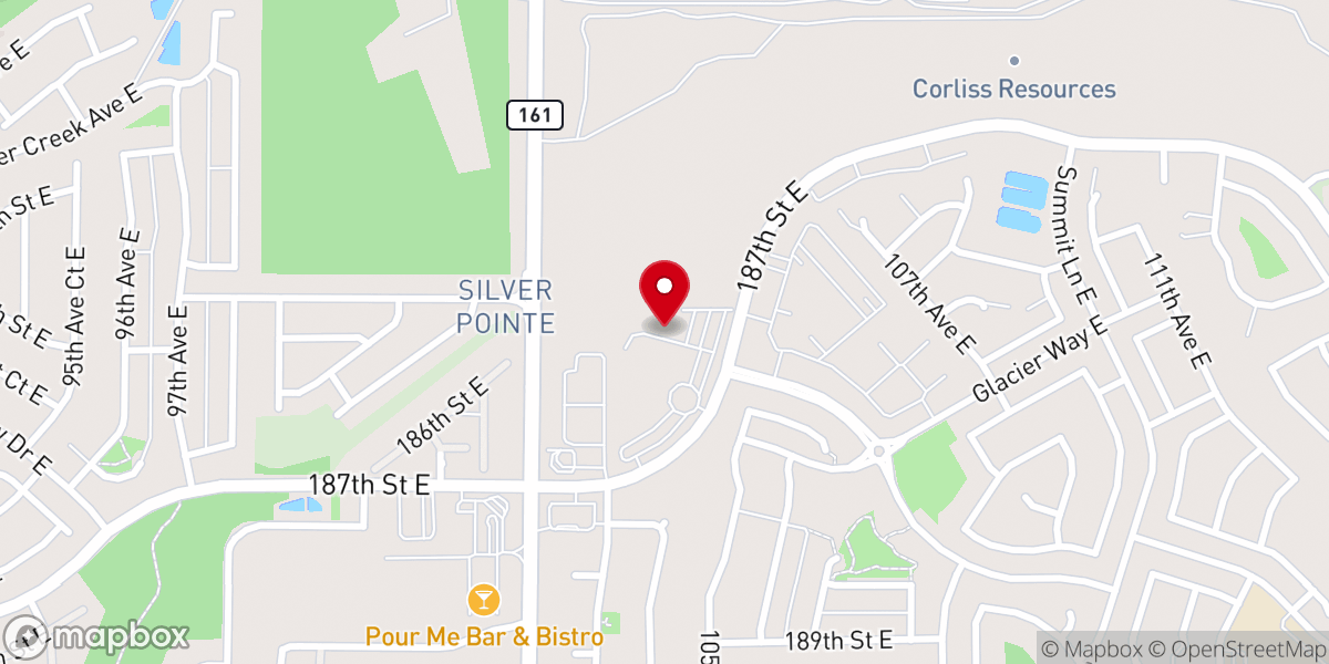 Map showing location of Graham Nourish Food Bank