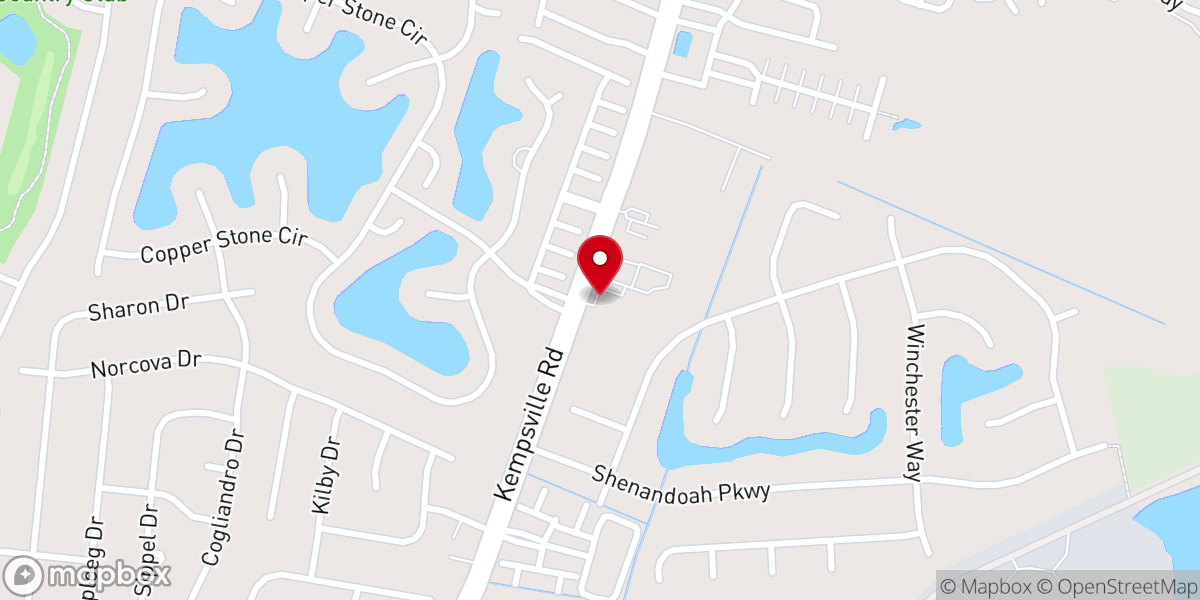 Map showing location of LifePoint Christian Fellowship