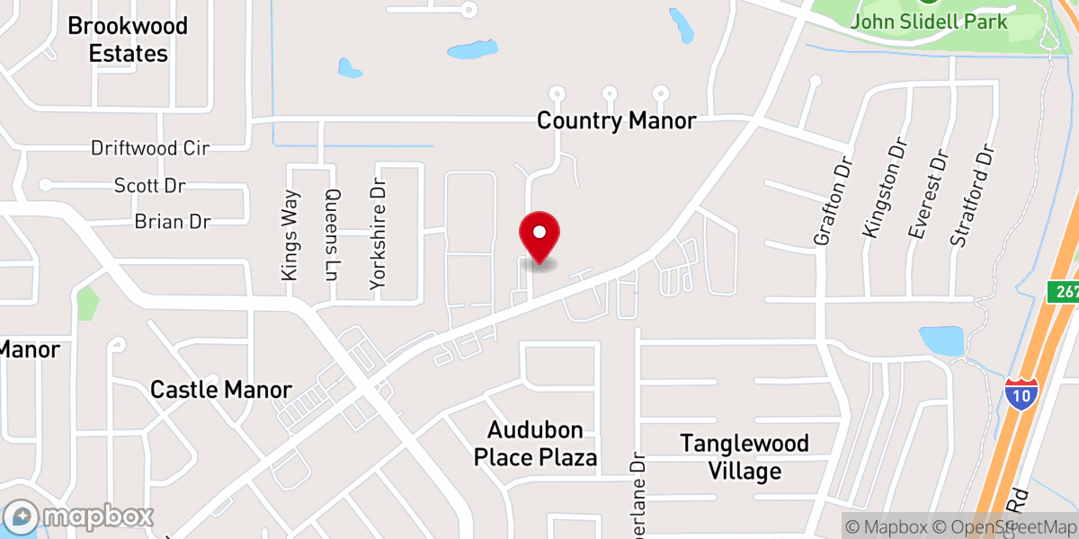 Map showing location of First Christian Church