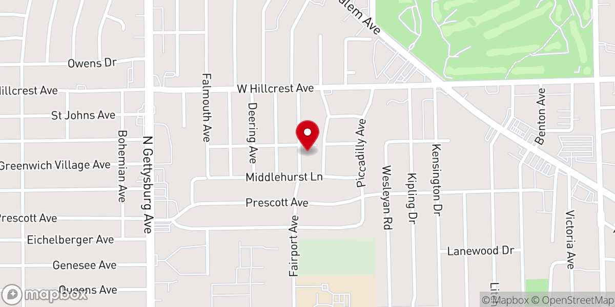 Map showing location of St Paul Community Church Inc