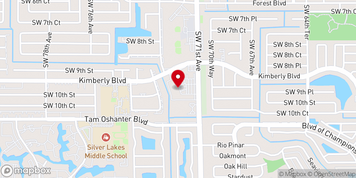 Map showing location of Riverside Church