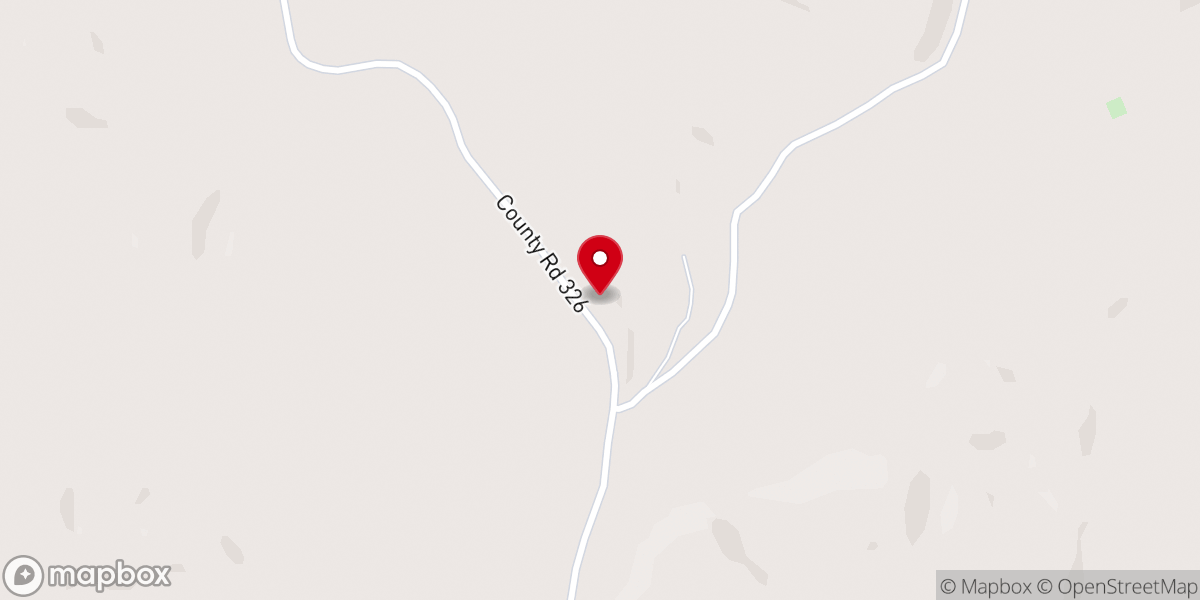 Map showing location of Plainview Church
