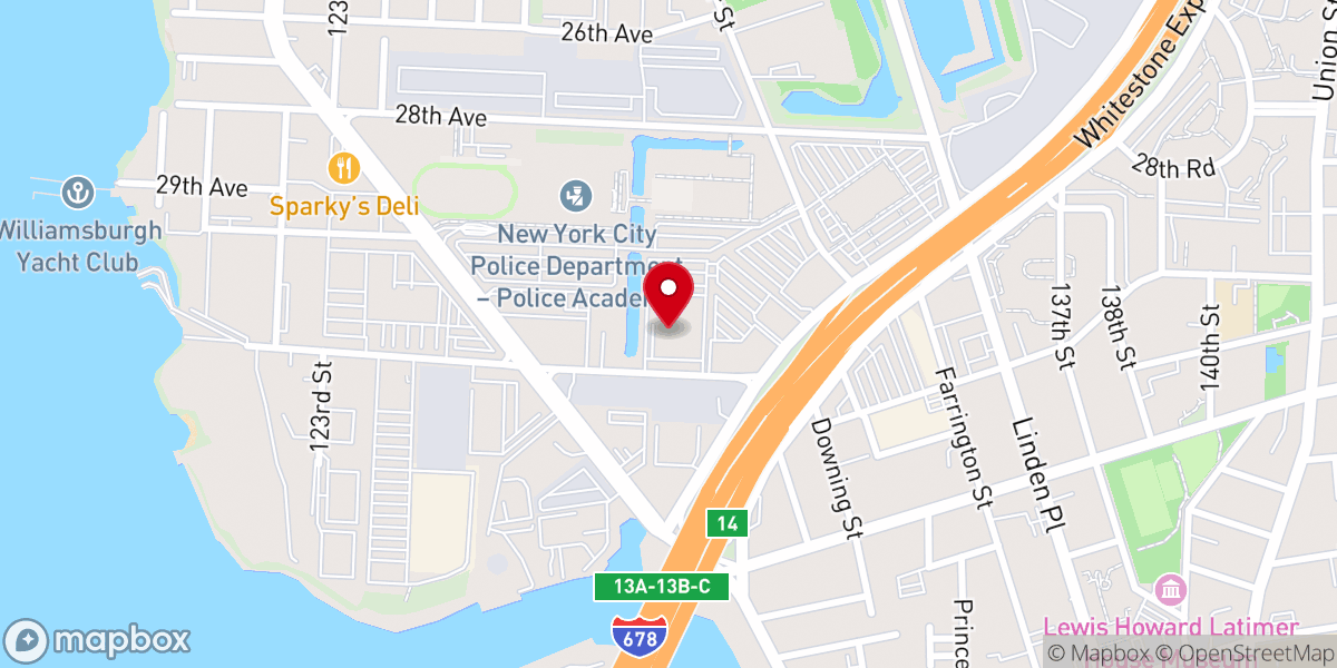 Map showing location of Iglesia Promesa Internacional