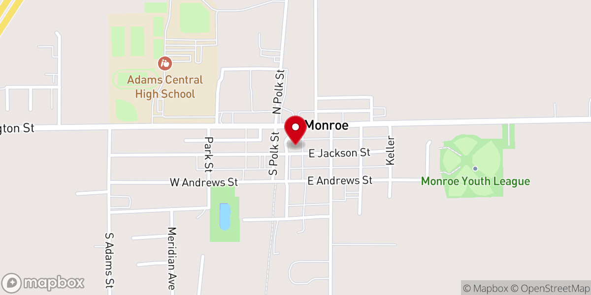 Map showing location of The Table