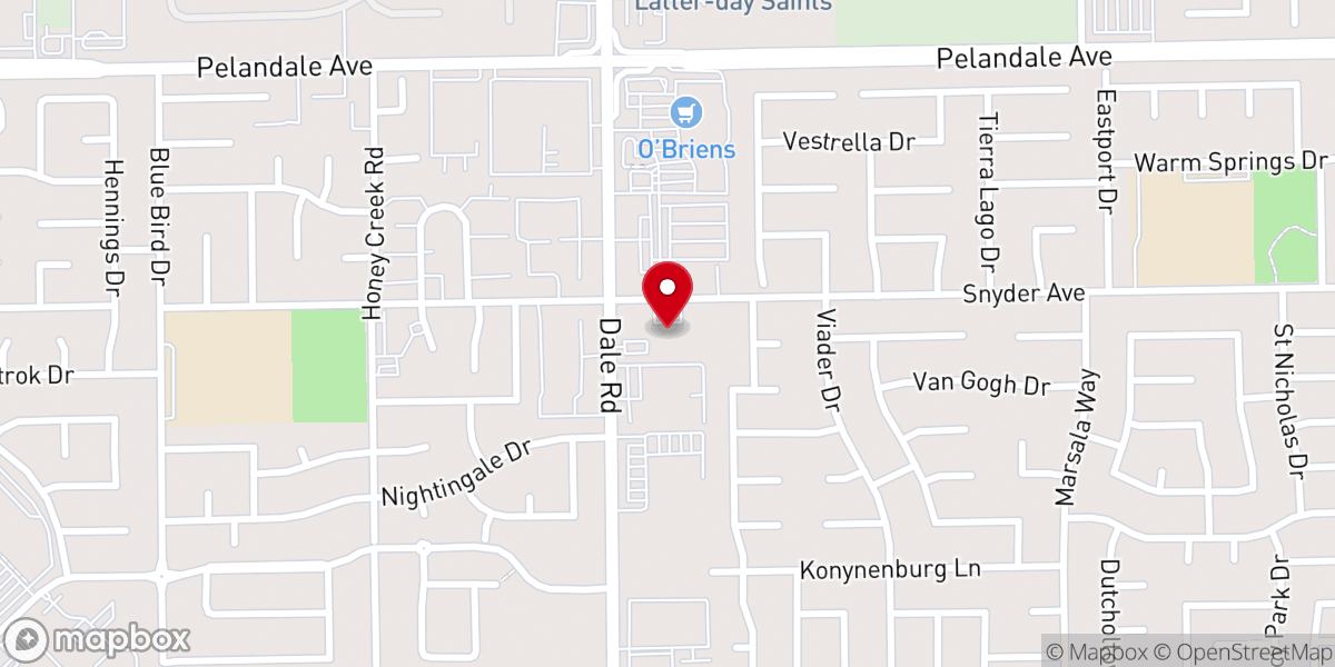 Map showing location of Church of the Cross