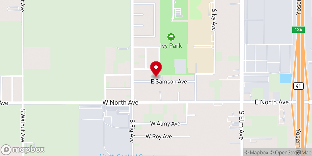 Map showing location of King Solomon Missionary Baptist