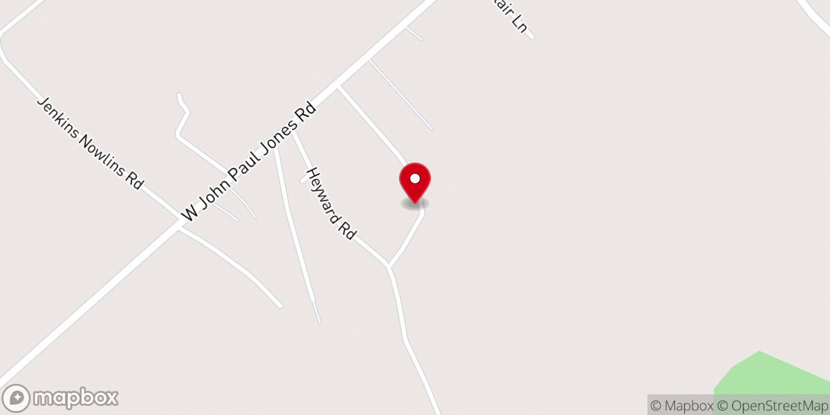 Map showing location of Golden Gate Holiness Church - Food Distribution Center