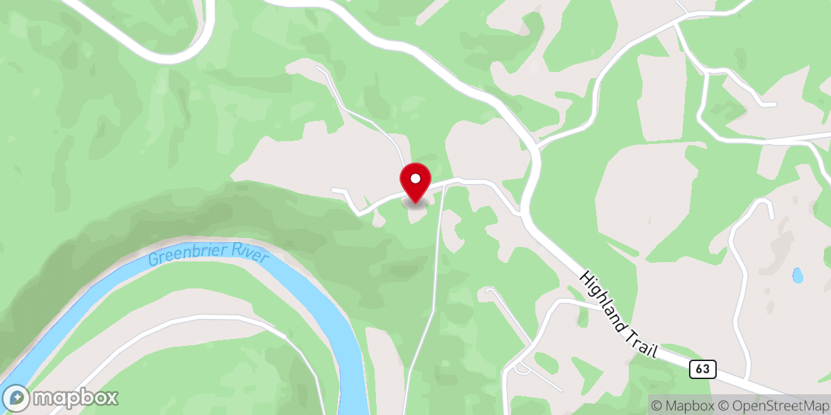 Map showing location of Lewisburg Spanish Seventh-Day Adventist Church