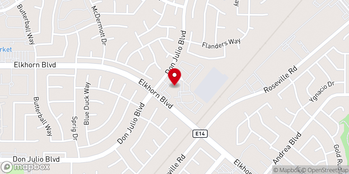 Map showing location of Center Points Christian Fellowship
