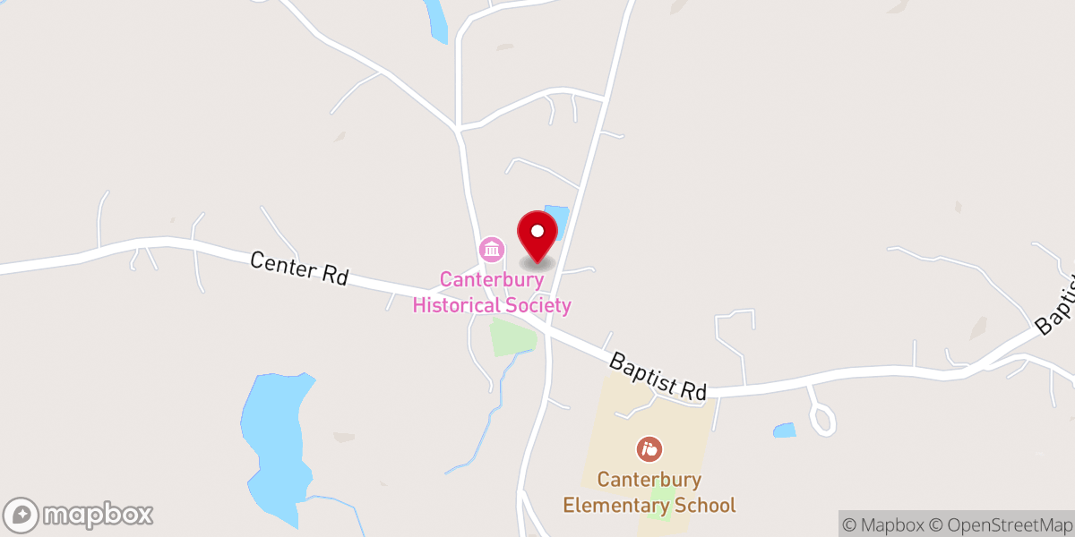 Map showing location of The Canterbury Whole Child Center