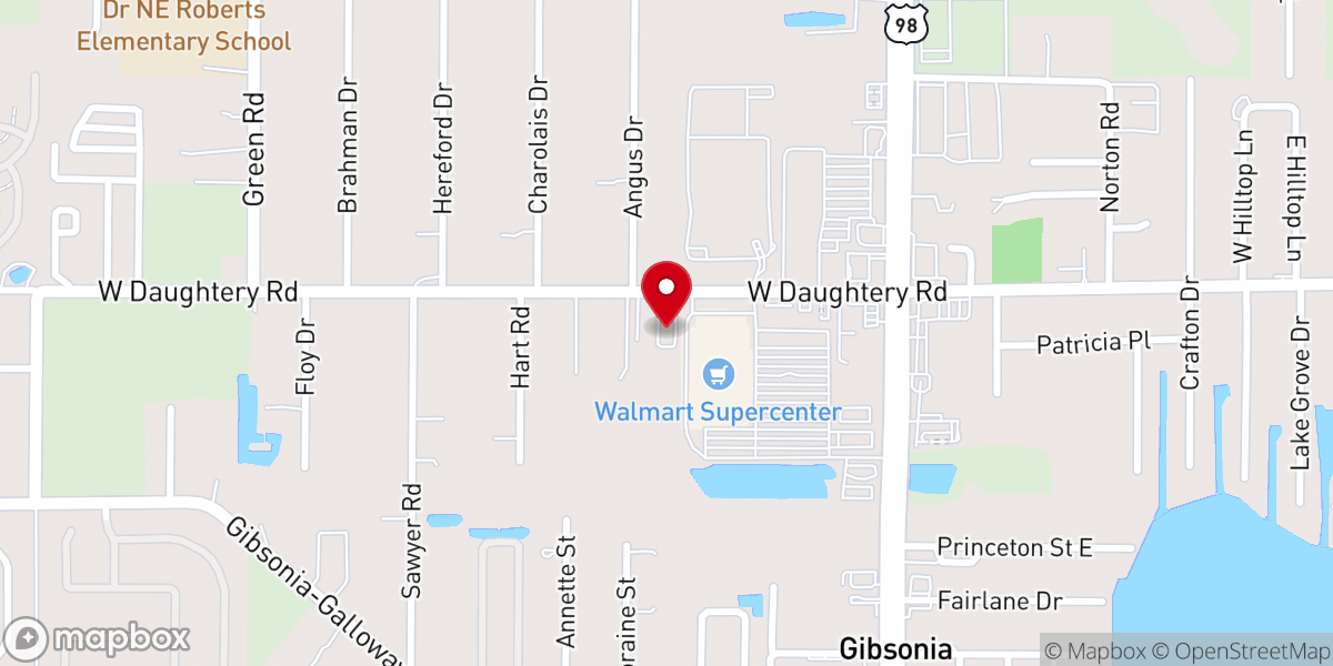 Map showing location of Iglesia Cristiana Ensenanzas De Jesus Lakeland Inc
