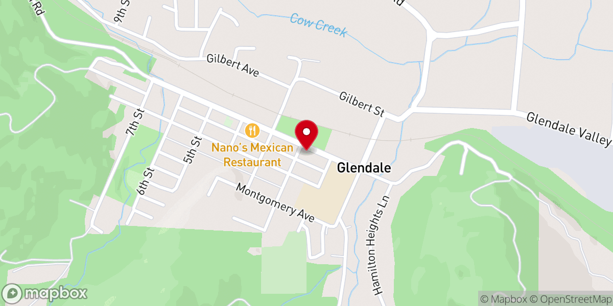 Map showing location of Olivet Community Church