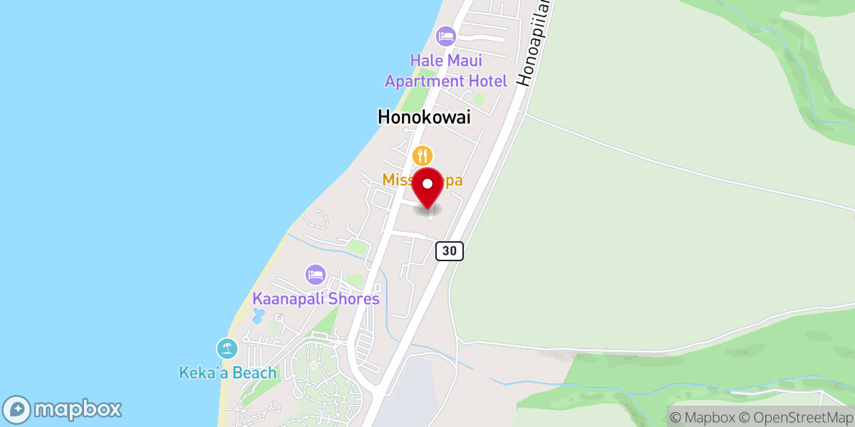 Map showing location of Koinonia Pentecostal Church