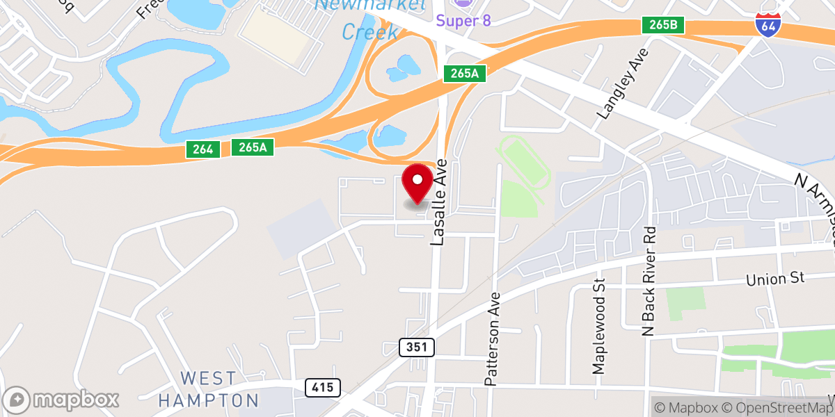 Map showing location of Greater Discipleship Center