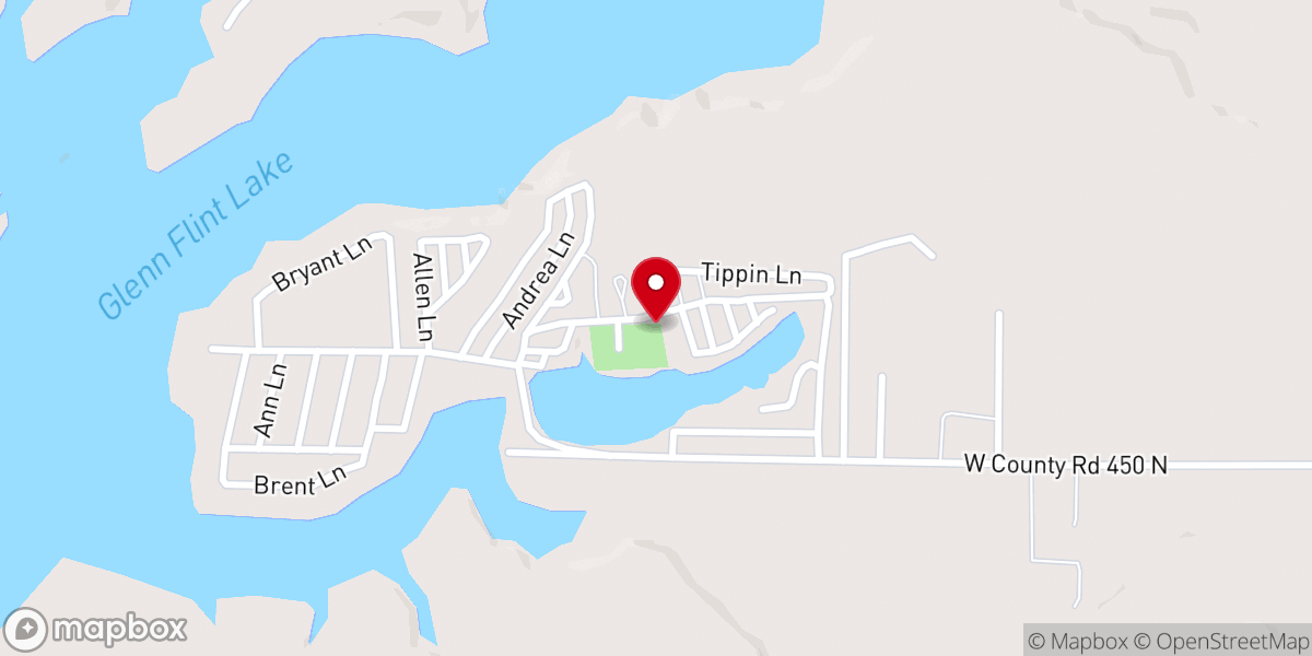 Map showing location of New Beginnings Ministries
