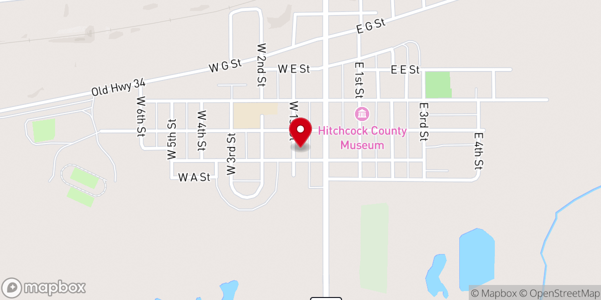 Map showing location of St James Catholic Church