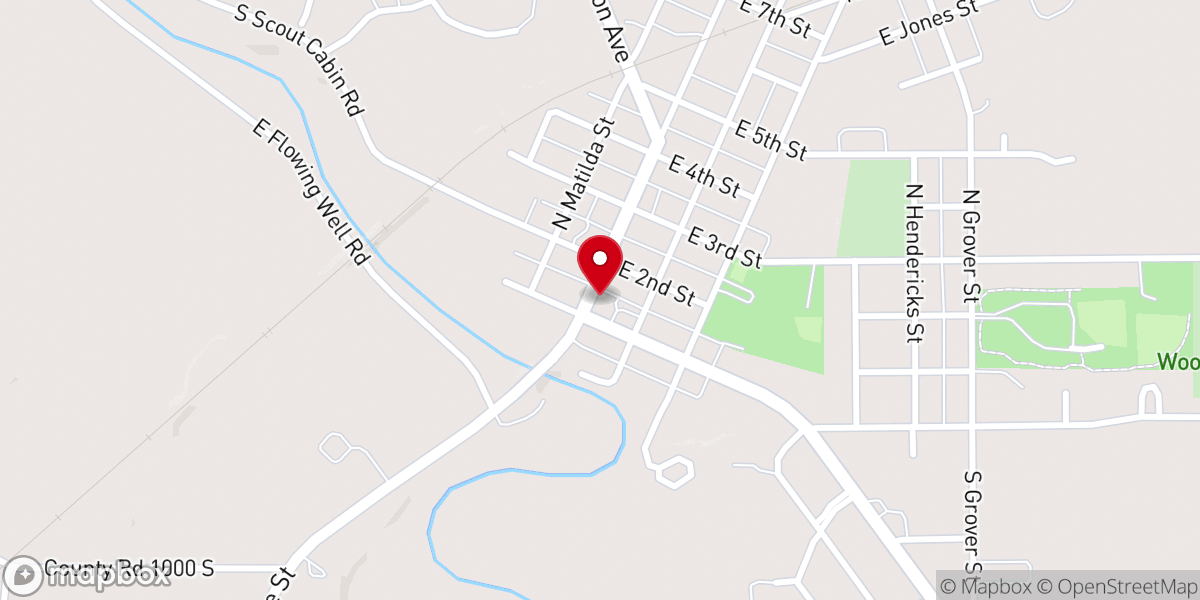 Map showing location of Son-Rise Bakery