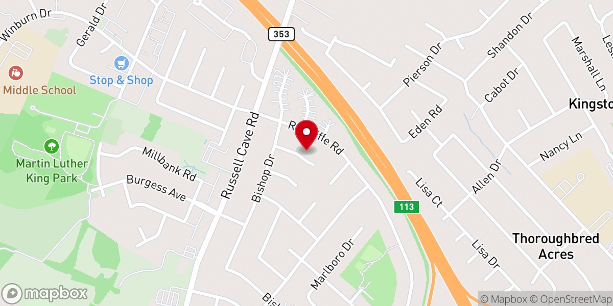 Map showing location of Kingdom Preparation & Restoration Ministries Inc