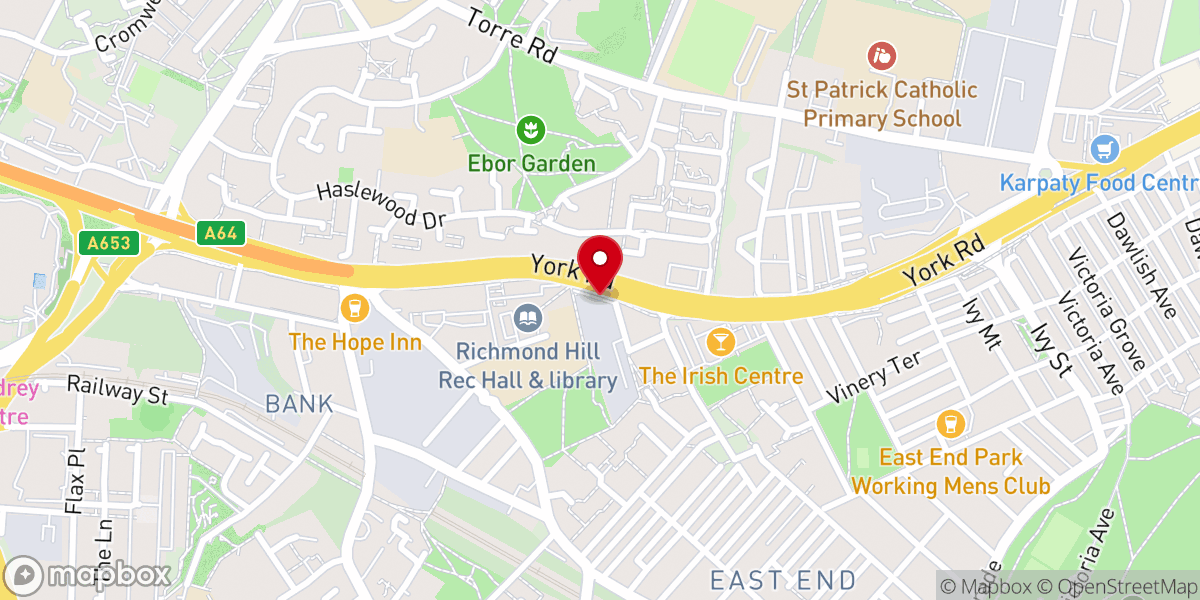 Map showing location of Altar of Grace Pentecostal Ministry