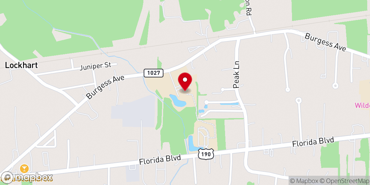 Map showing location of Northshore Technical Community College