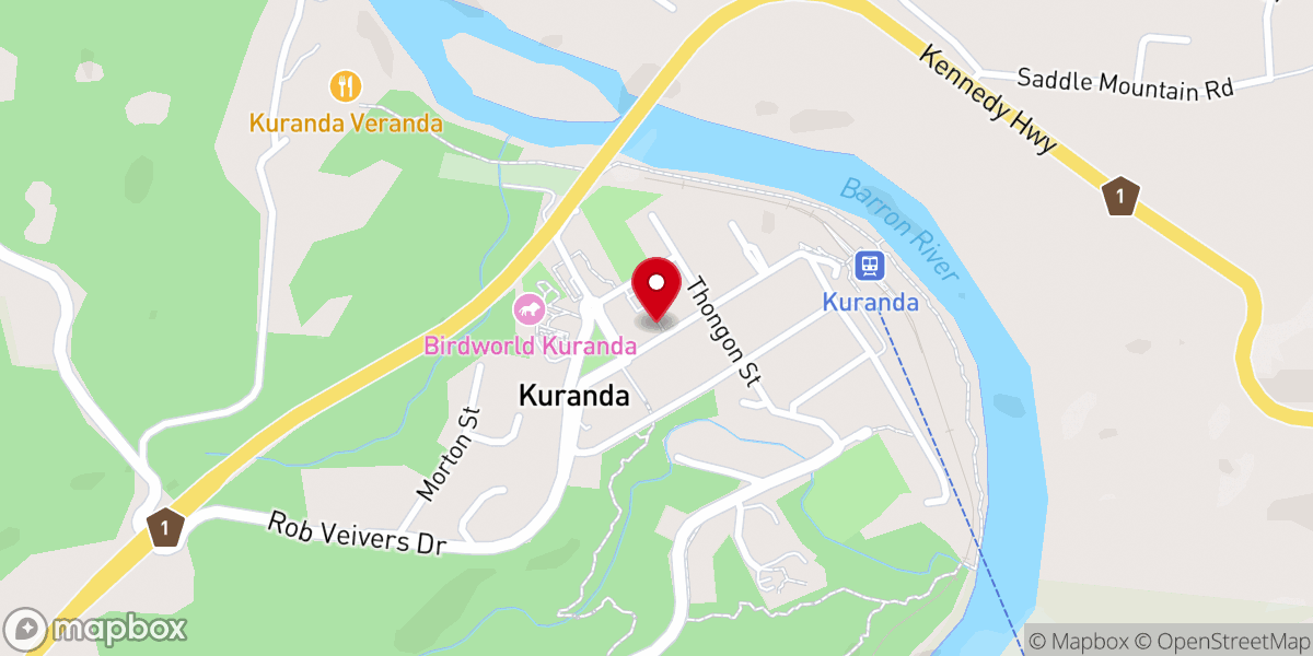 Map showing location of Saint Saviour's Anglican Church