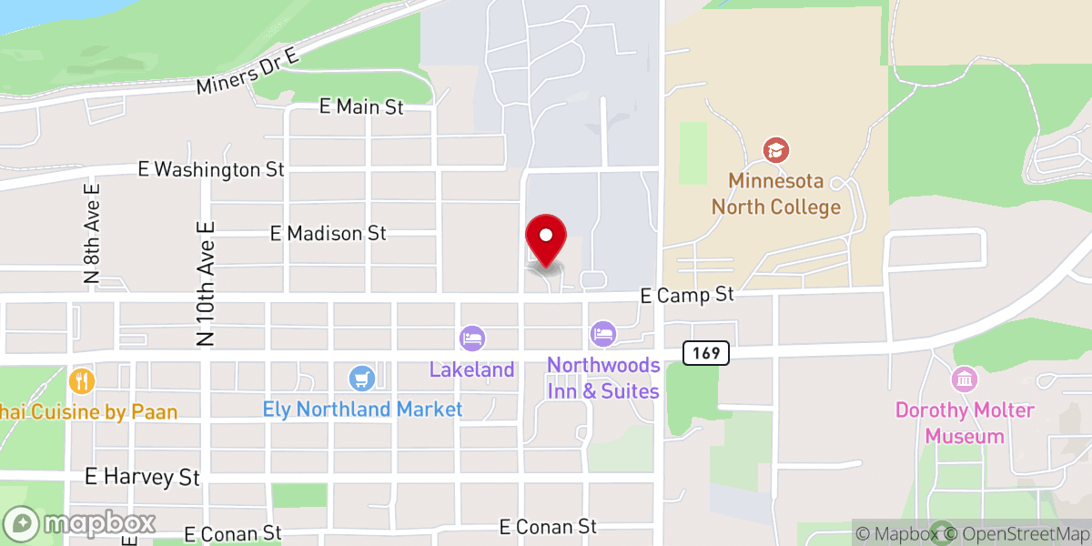 Map showing location of LedgeRock Community Church
