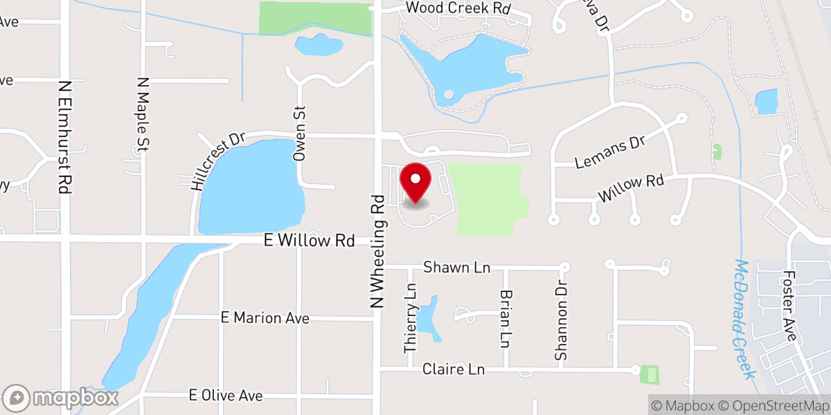 Map showing location of Saint Alphonsus Liguori Church