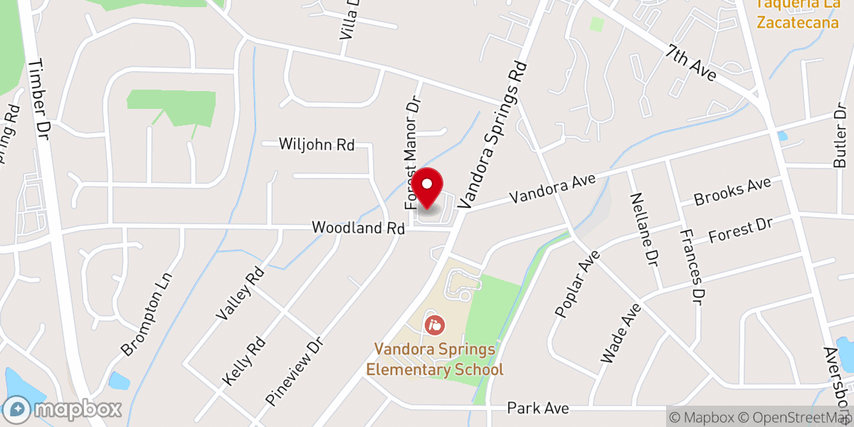 Map showing location of RenewalGAC Church