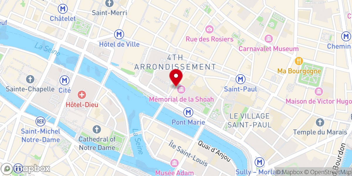 Map showing location of Fraternité Monastique de Jerusalem