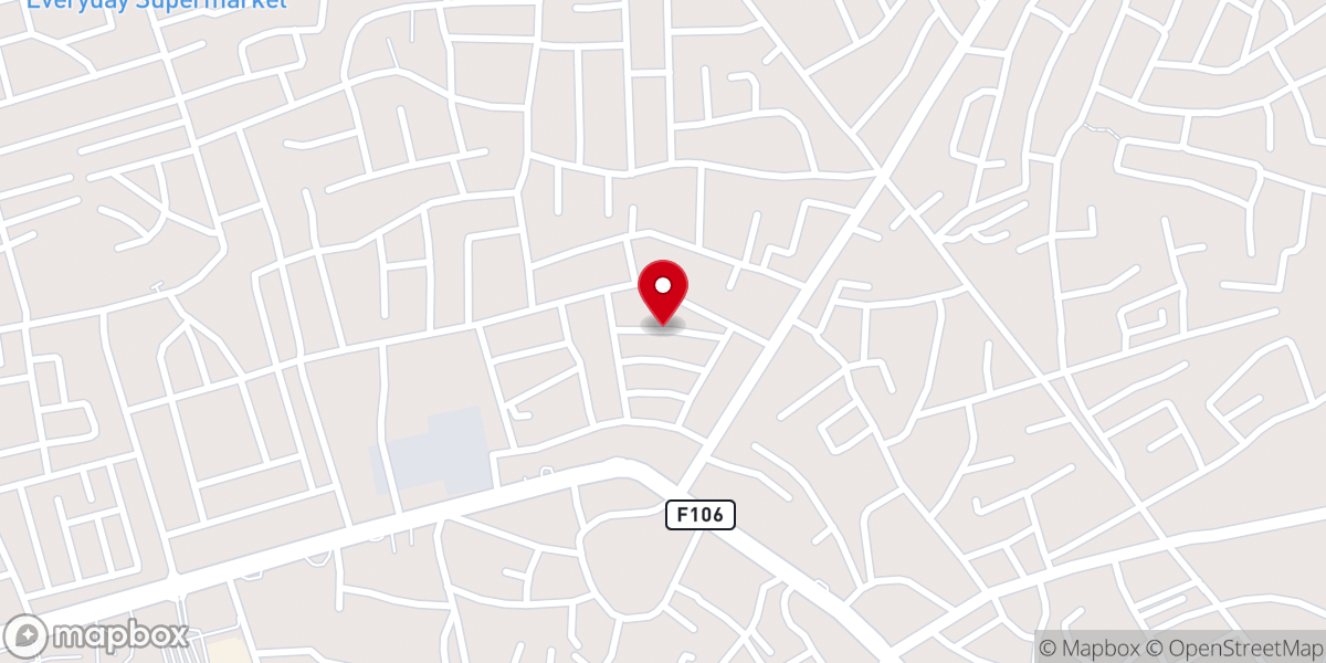 Map showing location of SS Phillip and James Catholic Church, owerri