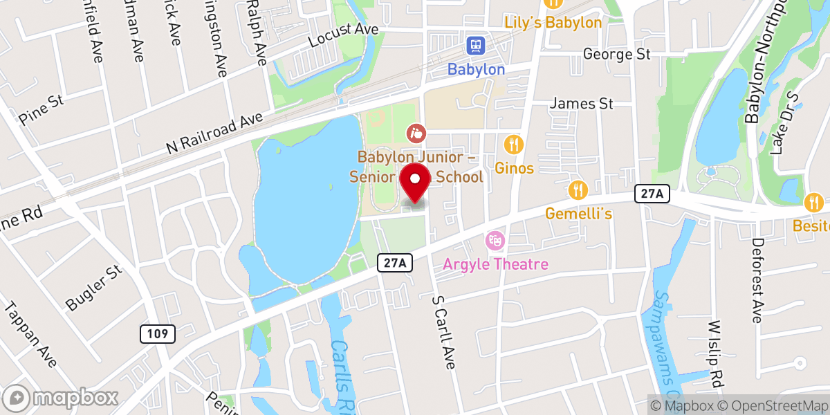 Map showing location of Pride & Joy Child Care