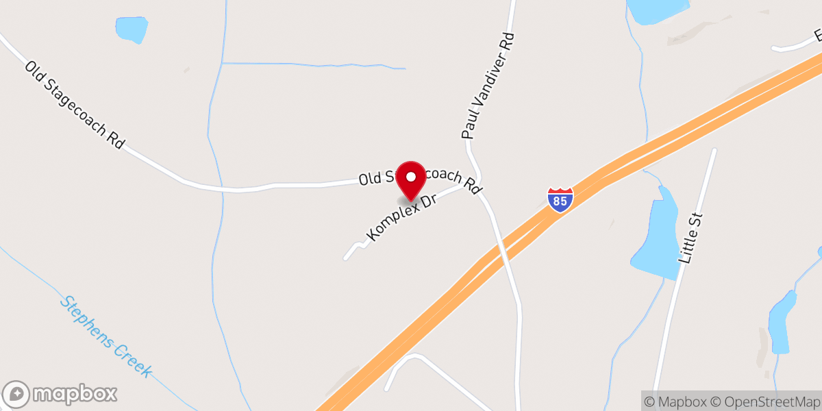 Map showing location of Real Identity Ministries