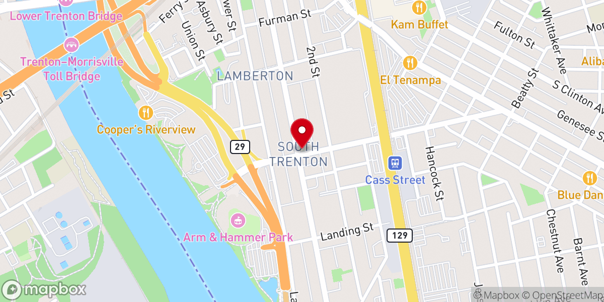 Map showing location of IGLESIA CRISTIANA PENTECOSTAL LA PROMESA