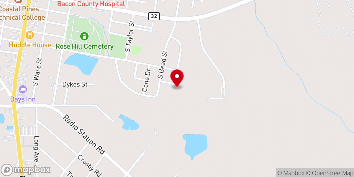 Map showing location of CHRIST CATHEDRAL APOSTOLIC CHURCH HOGIC