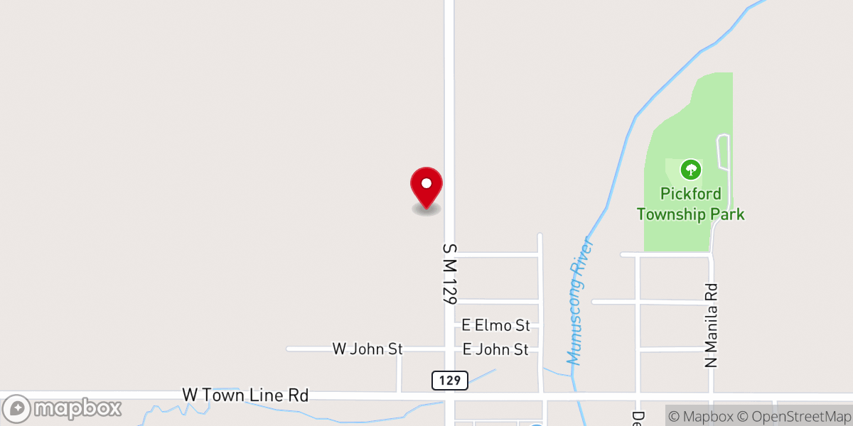 Map showing location of New Horizons Church of the Nazarene