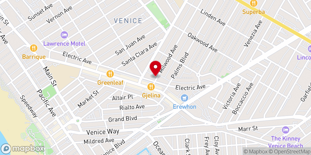 Map showing location of The Open Temple