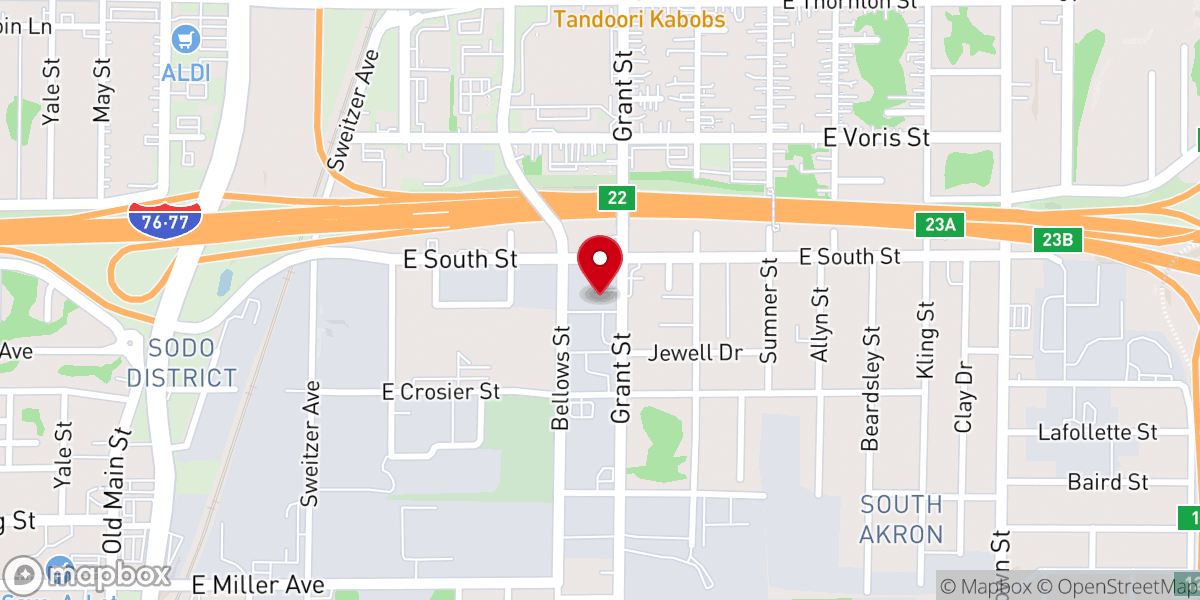 Map showing location of Sartarelli Ministries