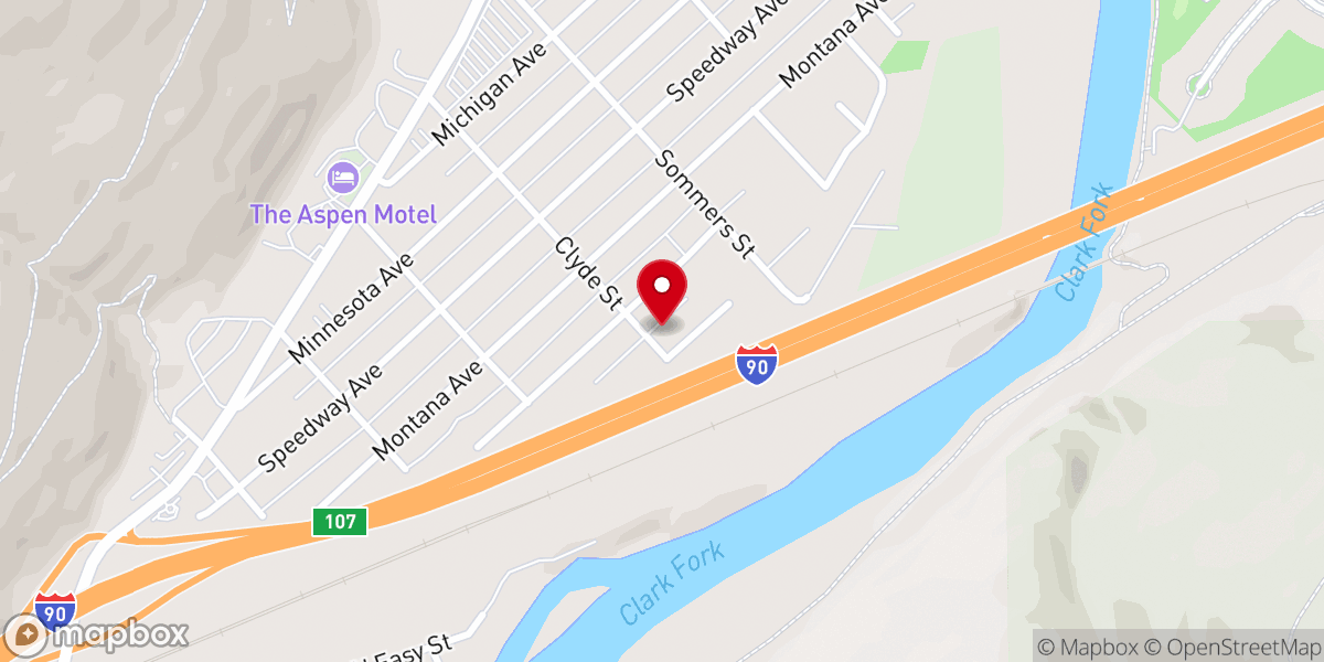 Map showing location of Immaculate Heart of Mary Church