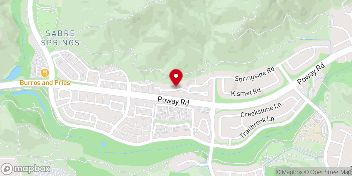 Map showing location of Four Corner Fellowship Church