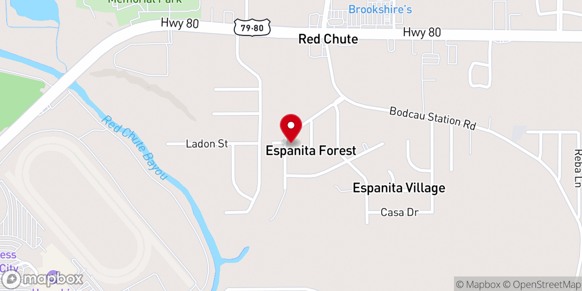Map showing location of Evergreen Presbyterian Ministries