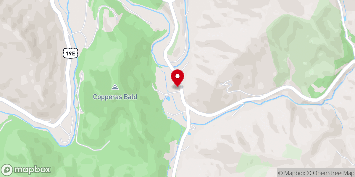 Map showing location of Frank Presbyterian Church