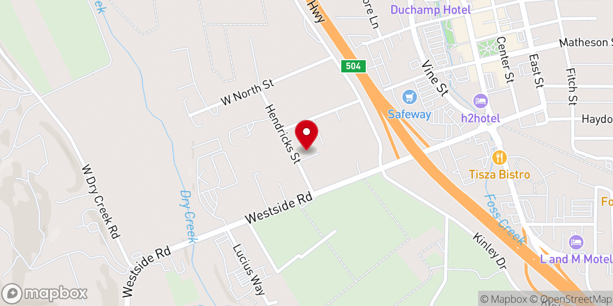 Map showing location of Westside Community Church Full Gosple