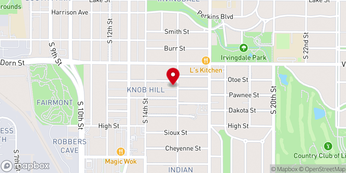 Map showing location of New Visions Community United Methodist Church-Southminster Site