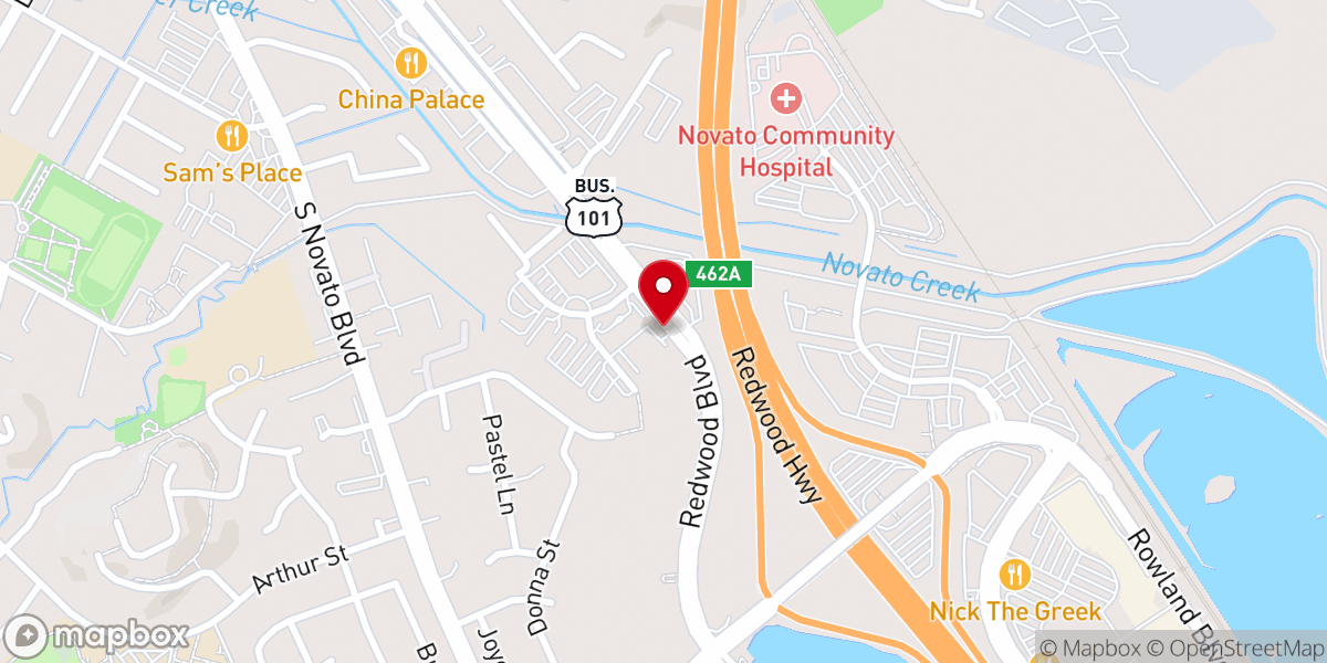 Map showing location of Iglesia de Dios Torre Fuerte