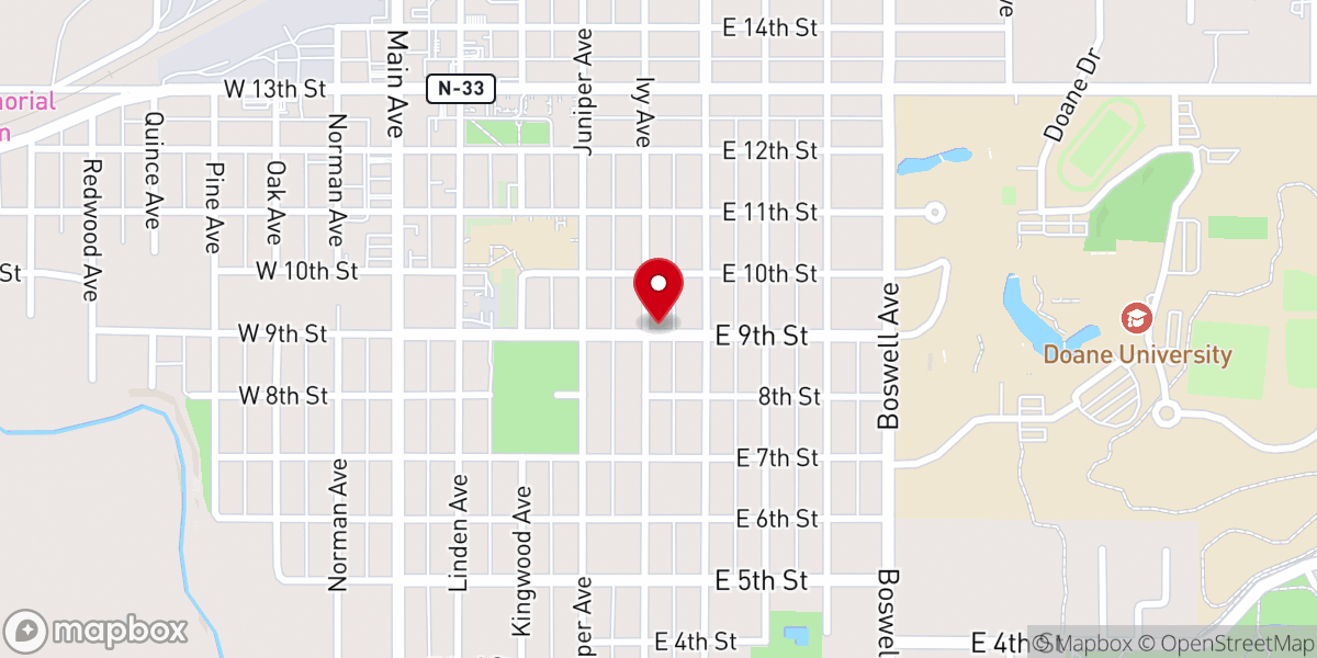 Map showing location of Plymouth Congregational Church