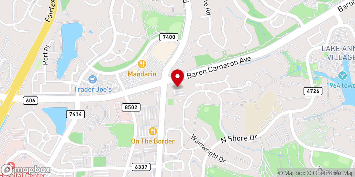 Map showing location of Saint Anne's Episcopal Church